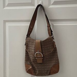 Coach vintage soho shoulder bag in brown